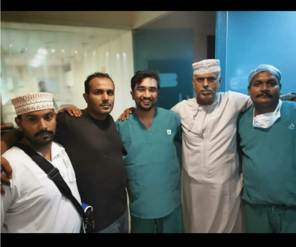 happy patient from Oman Special thanks to Dr.Ashank Vein Doctor in Mumbai